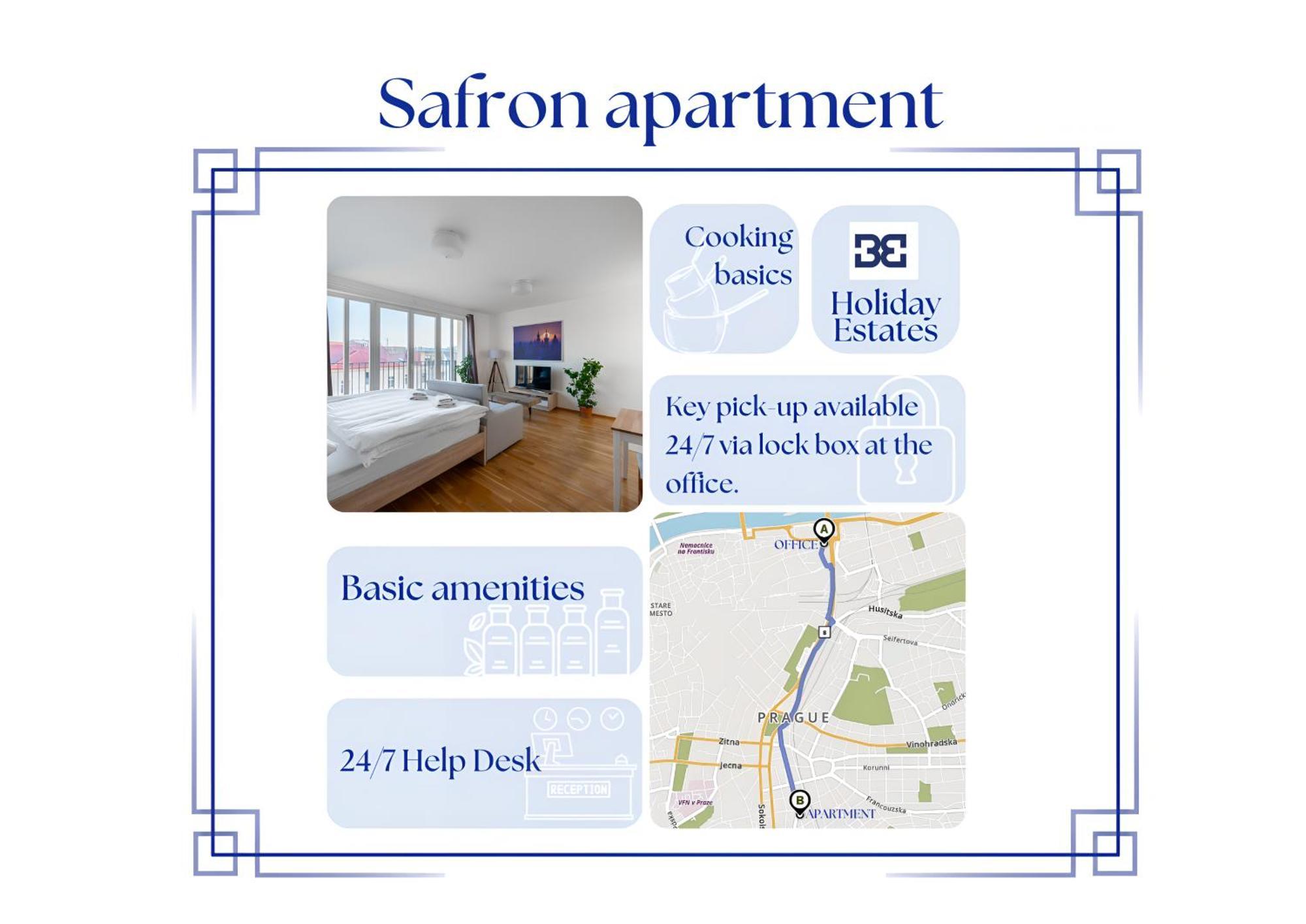Sunny Safron Apartment Prag